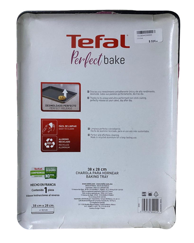 CHAROLA PARA HORNEAR T-FAL