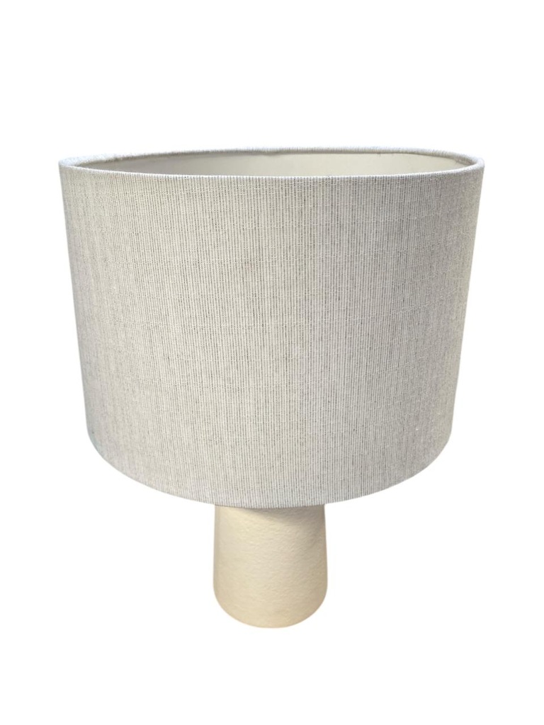 LÁMPARA DE MESA RORY 15 IN BLANCO