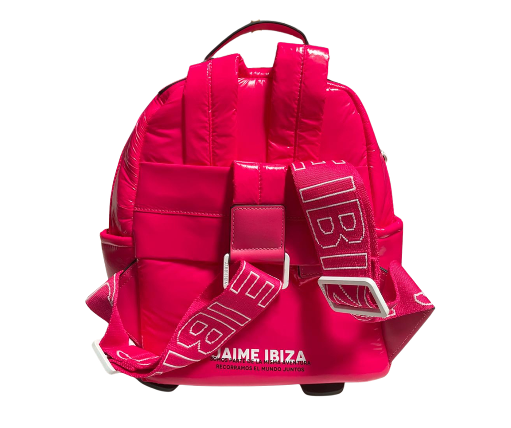 MOCHILA JAIME IBIZA NEGRO,ROSA