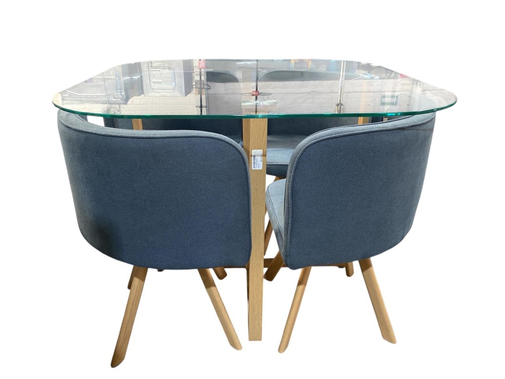 ANTECOMEDOR LOTTUS VIDRIO GRIS