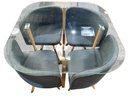 ANTECOMEDOR LOTTUS VIDRIO GRIS