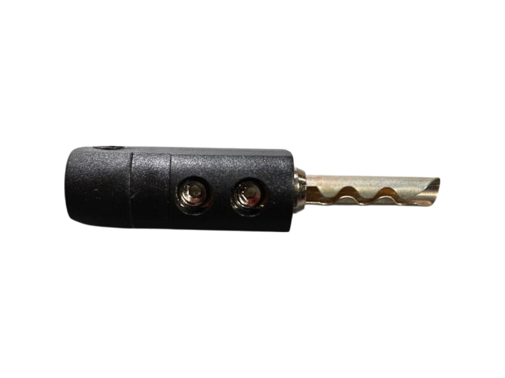 CONECTOR BANANA AUDIOQUEST CH NEGRO