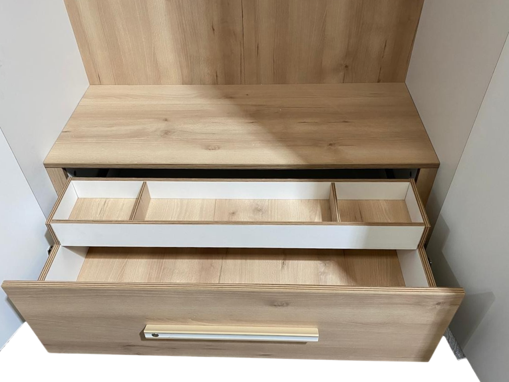 ROPERO DUO MDF NATURAL