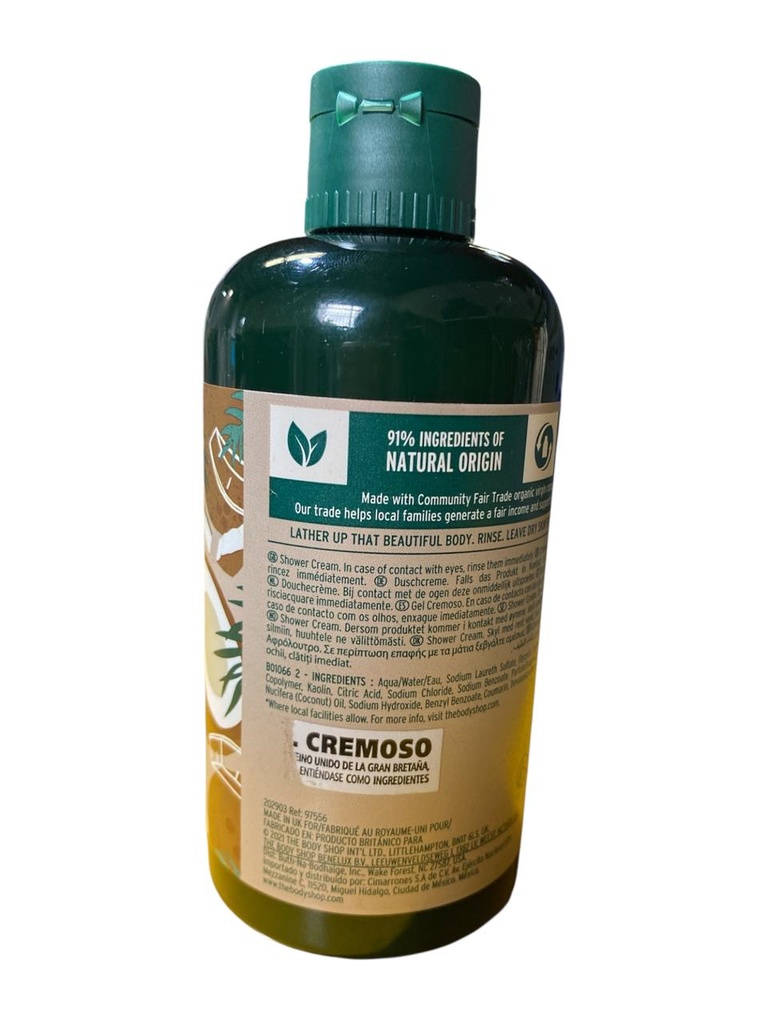 GEL DE DUCHA COCO Y AGUACATE