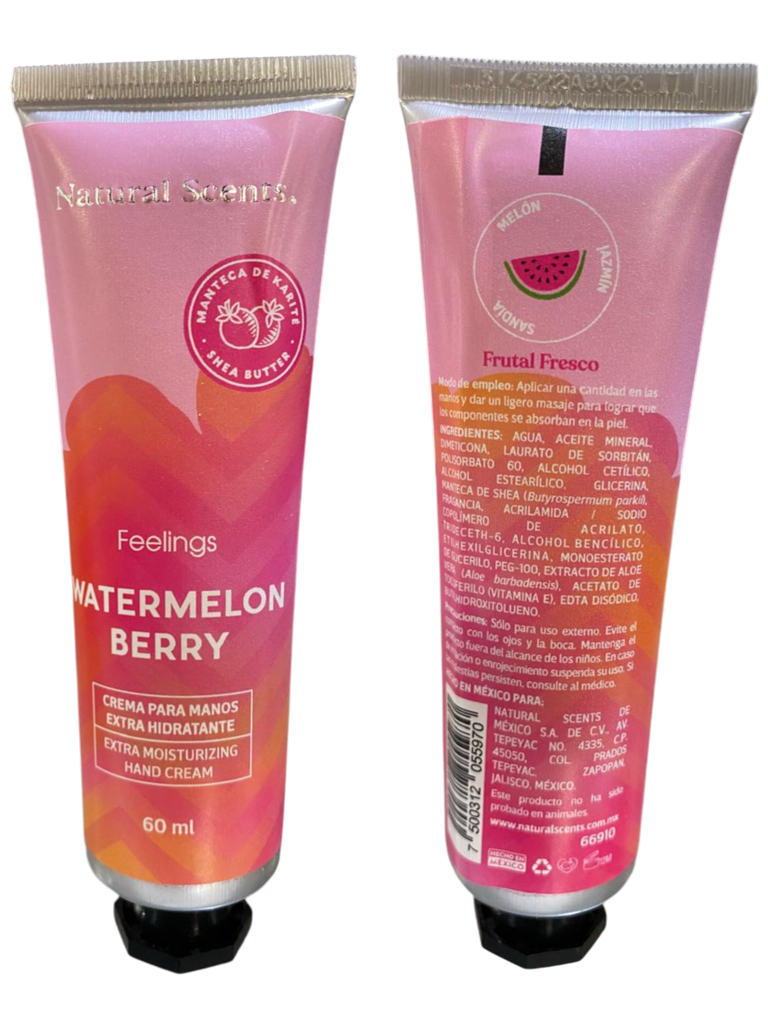 CREMA NATURAL SCENTS 60 ML