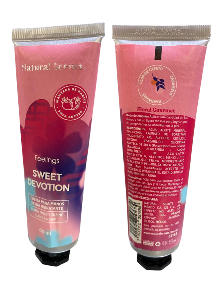 CREMA NATURAL SCENTS 60 ML
