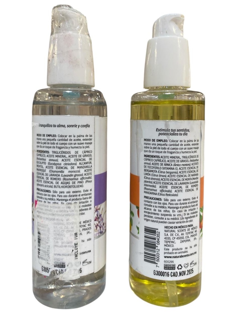 ACEITE CORPORAL SCENTS 