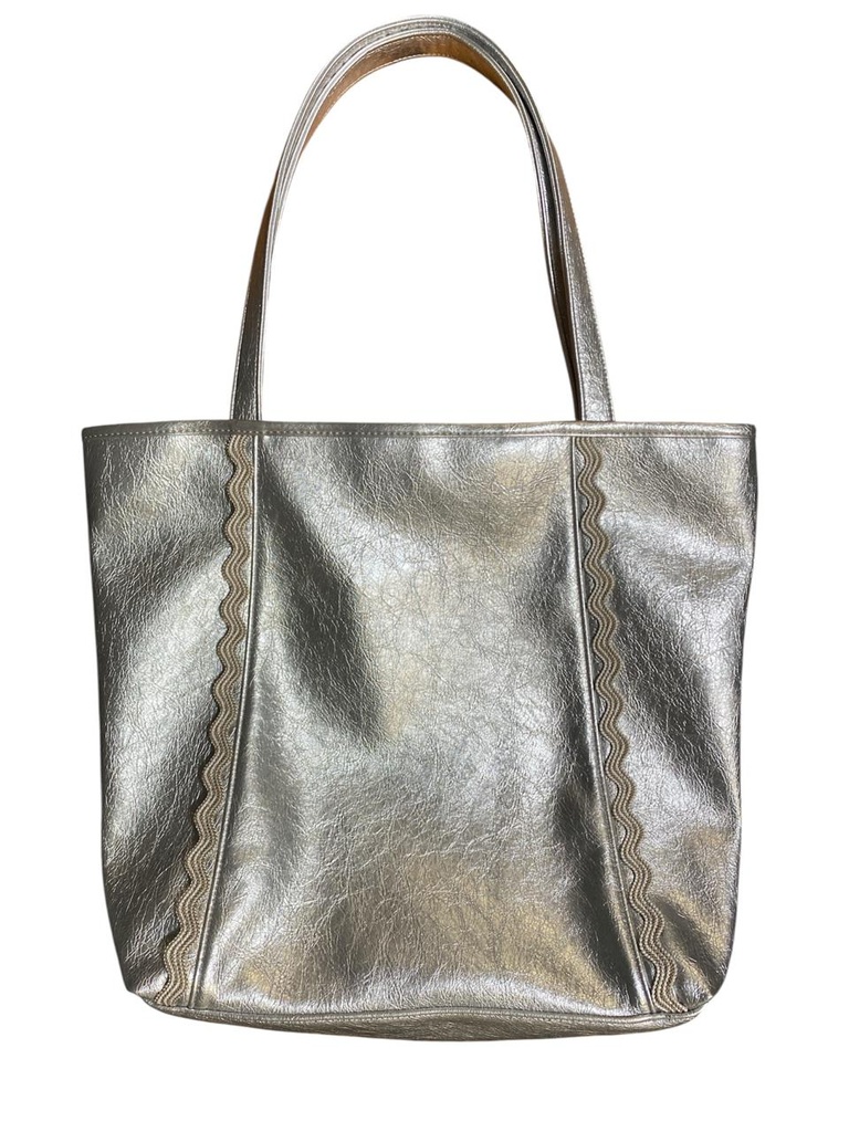 BOLSA/MOCHILA THAT´S IT S/M  PLATA