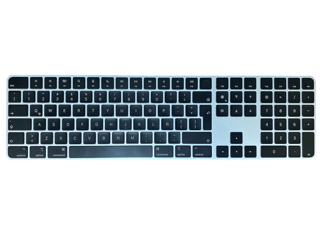 TECLADO APPLE NEGRO 