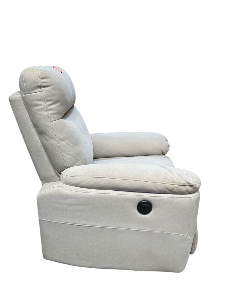 RECLINABLE GRIS CLARO  