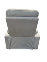 RECLINABLE GRIS CLARO  