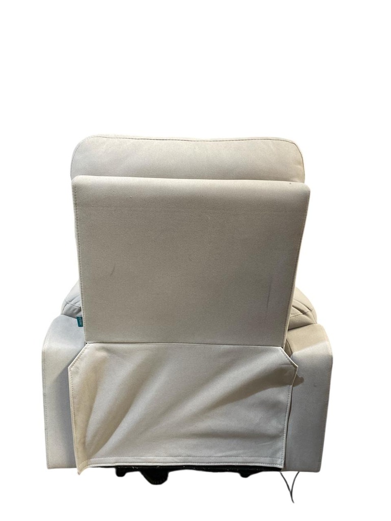 RECLINABLE GRIS CLARO 