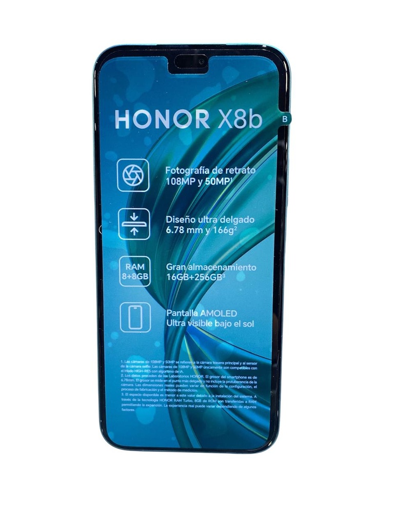 CELULAR AT&T HONOR X8B 256 GB AZUL