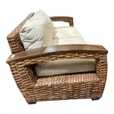 SOFA DOBLE CADIZ RATAN NATURAL CAFE