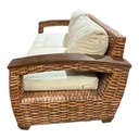 SOFA DOBLE CADIZ RATAN NATURAL CAFE