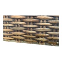 SOFA DOBLE CADIZ RATAN NATURAL CAFE