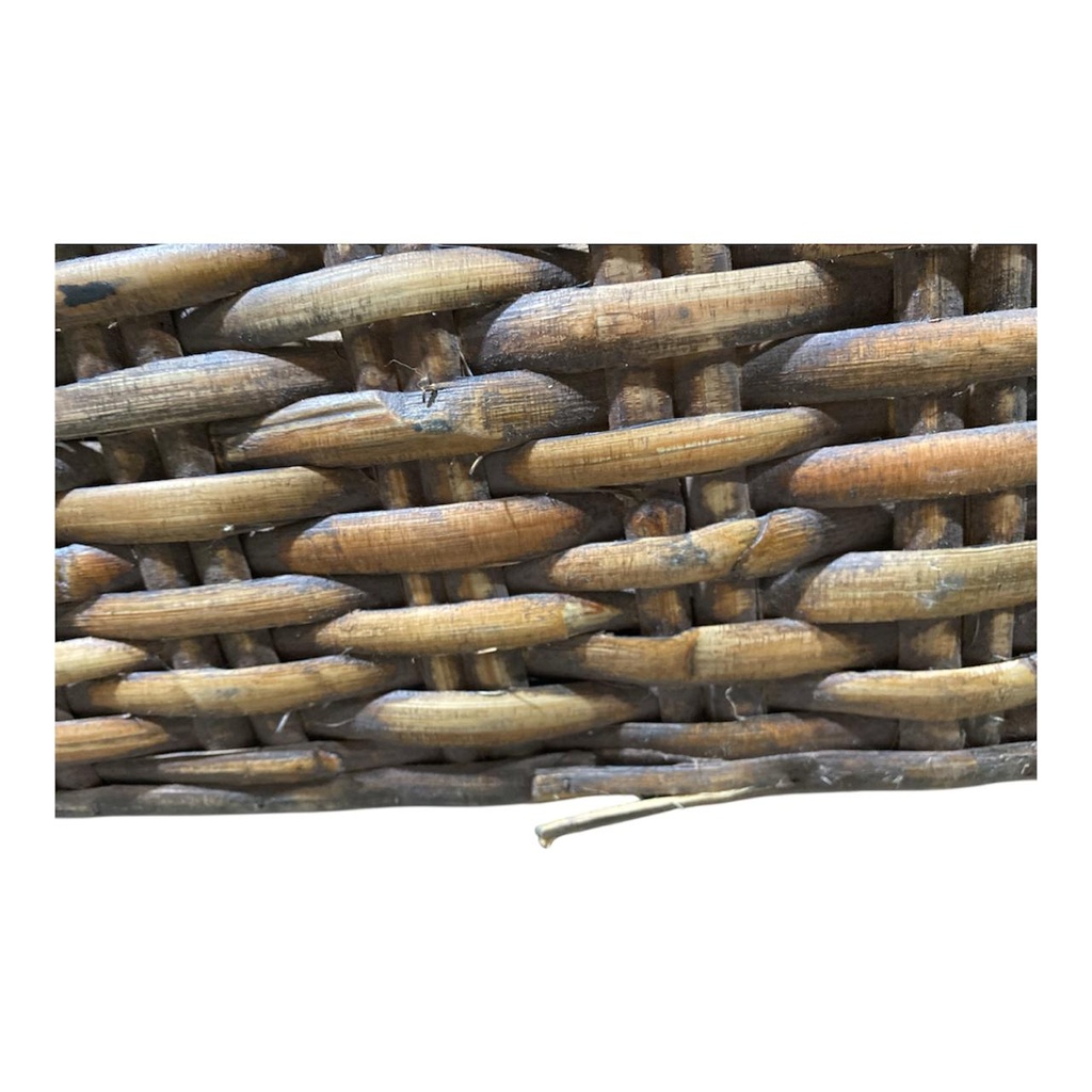 SOFA DOBLE CADIZ RATAN NATURAL CAFE