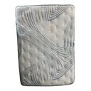 JUEGO BOX + COLCHON RESTONIC MAT AZUL