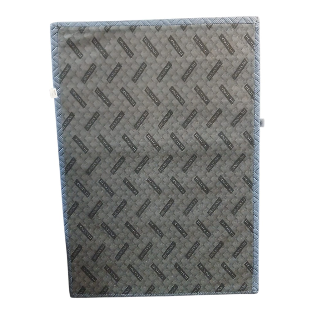 JUEGO BOX + COLCHON RESTONIC MAT AZUL