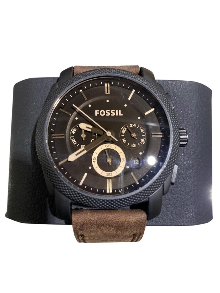 SET RELOJ Y PULSERA FOSSIL MACHINE