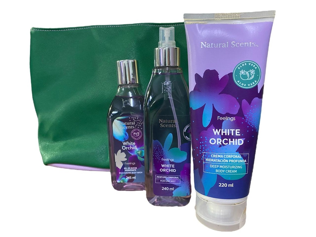 SET NATURAL SCENTS CON BOLSA 