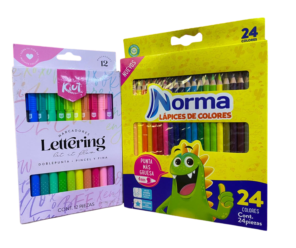 COLORES NORMA/MARCADORES KIUT 24/12 