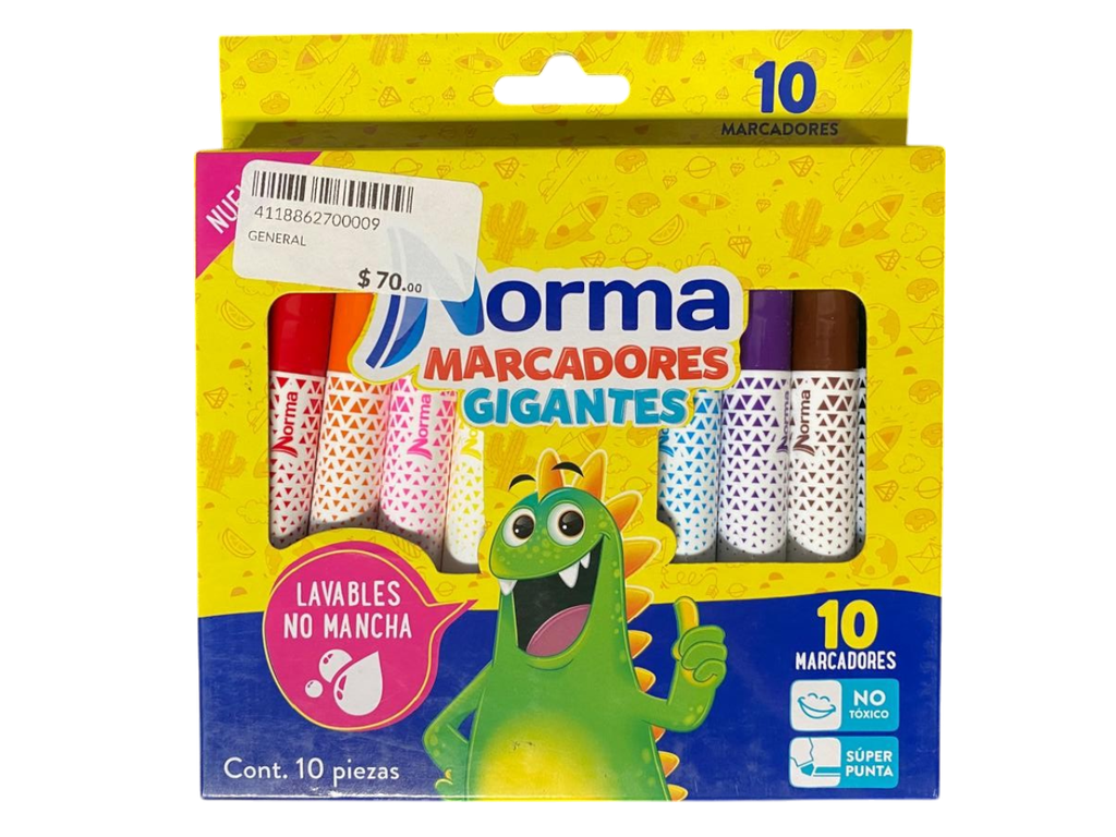 MARCADORES NORMA 
