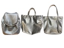BOLSA/MOCHILA THAT´S IT S/M  PLATA