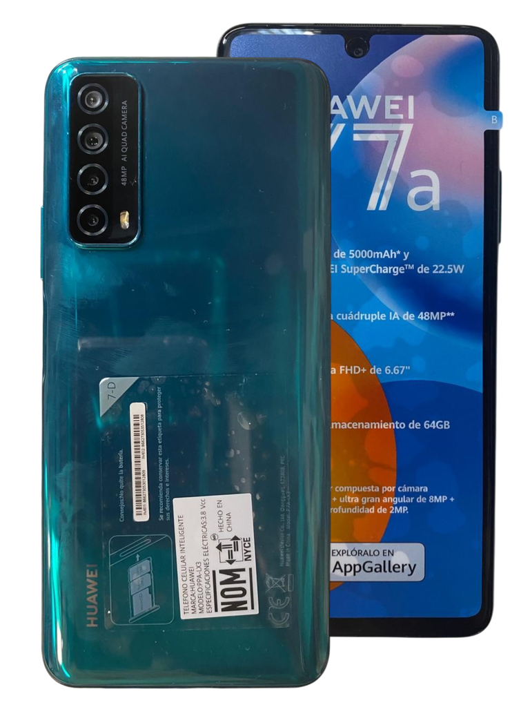 CELULAR HUAWEI Y7A VERDE 