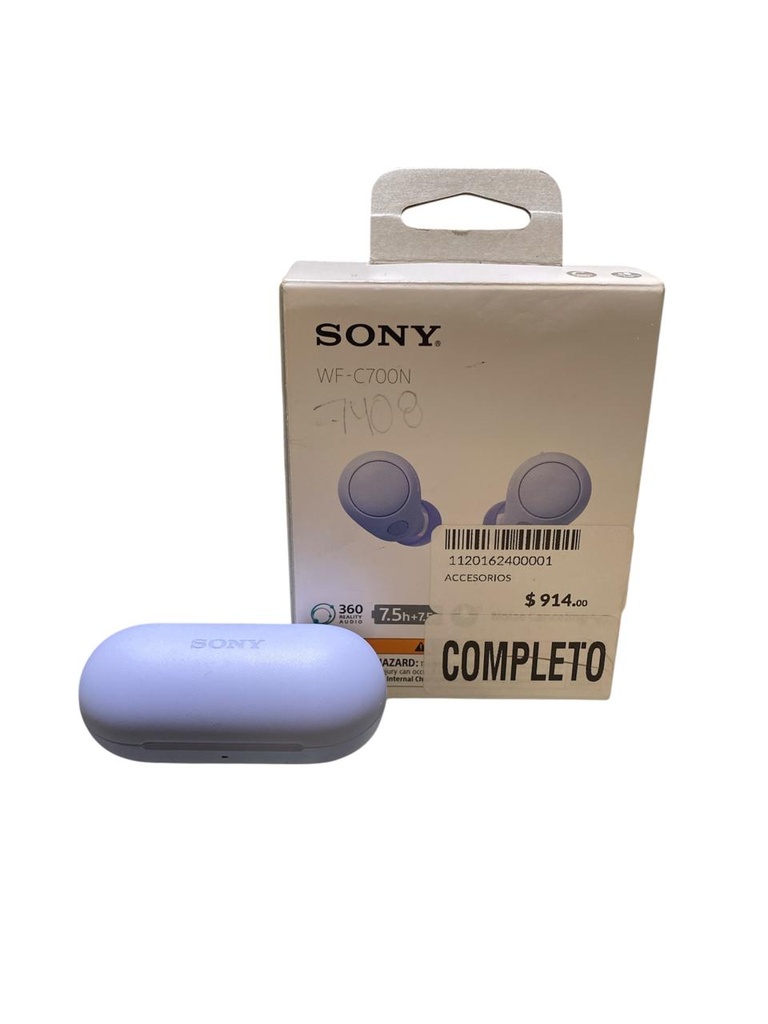 AUDIFONO SONY WFC LILA