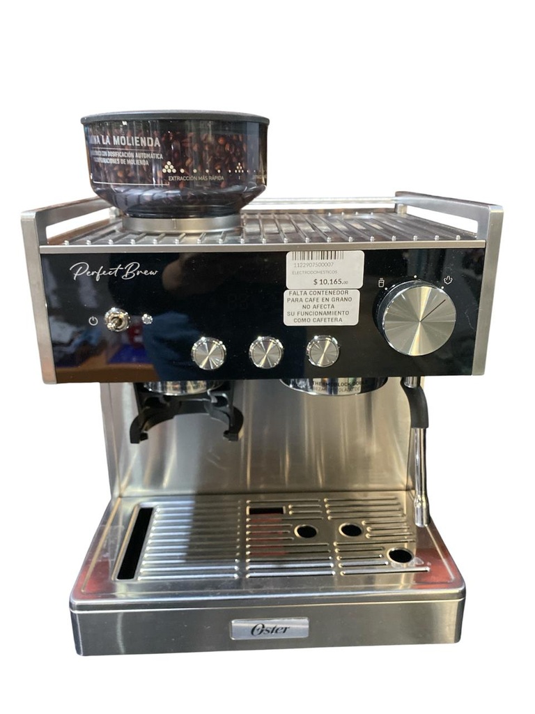 CAFETERA PARA ESPRESSO OSTER GRIS 