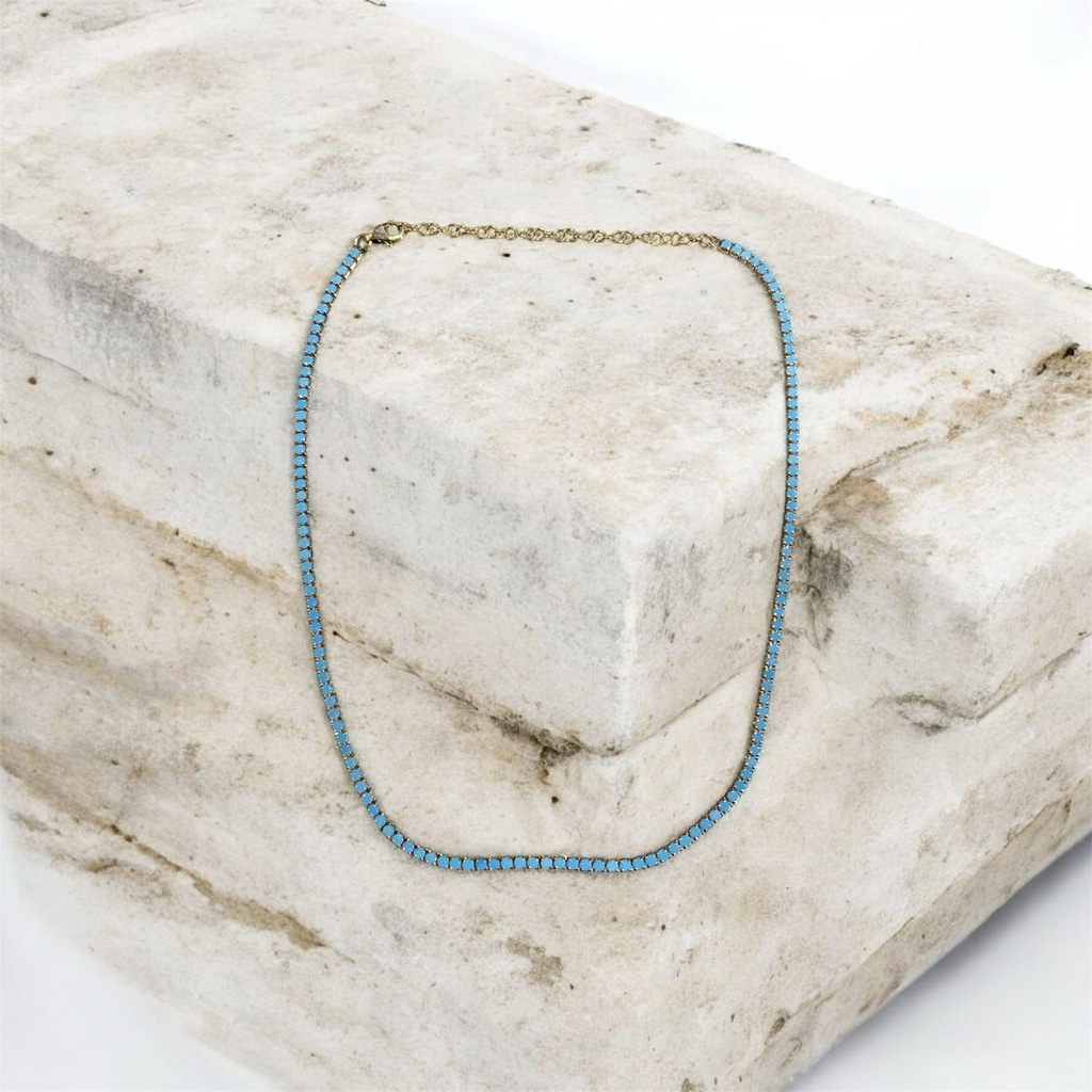 COLLAR TURQUESA PLATA 925