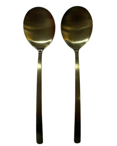 [SC09042025G1]  JUEGO DE SERVIR 2 PZAS COLOR CHAMPAGNE 