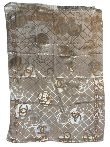 [LI30042025EC23] PASHMINA CHANEL DORADO