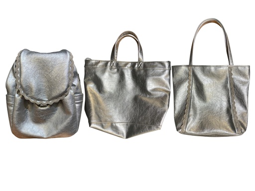 [LI30042025EC28] BOLSA/MOCHILA THAT´S IT S/M  PLATA