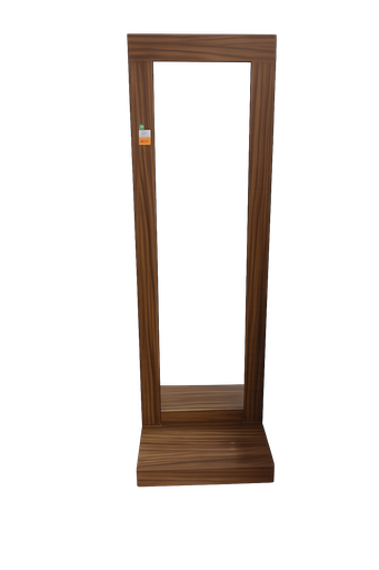 [DV08112025C1] ESPEJO NOGAL CON BASE